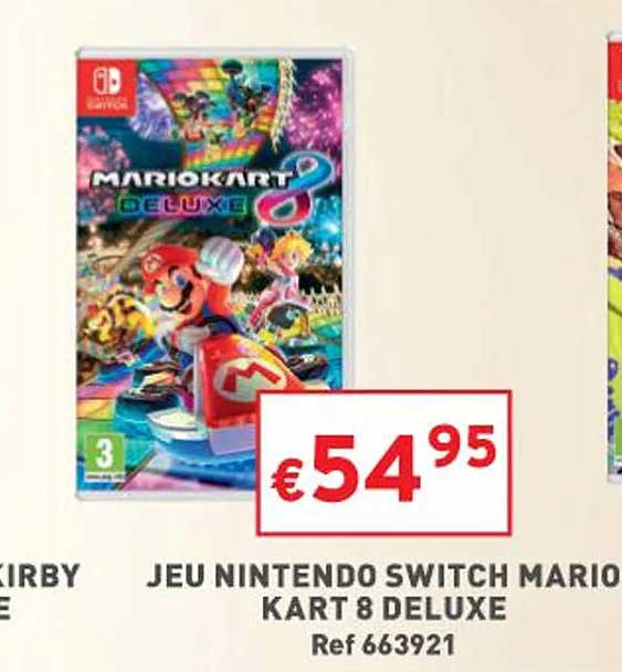 jeu nintendo switch mario kart 8 deluxe
