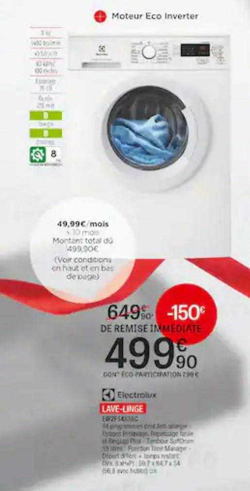 lave-linge electrolux