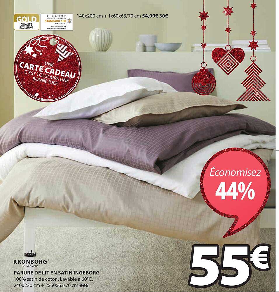 Parure De Lit En Satin Ingeborg Kronborg