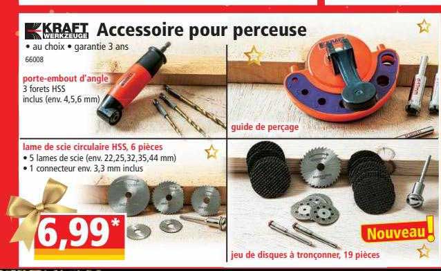 accessoire pour perceuse kraft werkzeuge