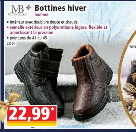 Bottines Hiver Homme Mario Bacelli