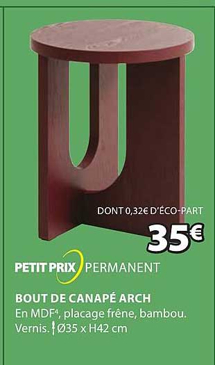bout de canapé arch
