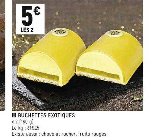 Bûchettes Exotiques
