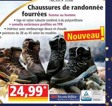 Chaussures De Randonnée Fourrées Femme Ou Homme