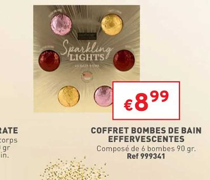 coffret bombes de bain effervescentes