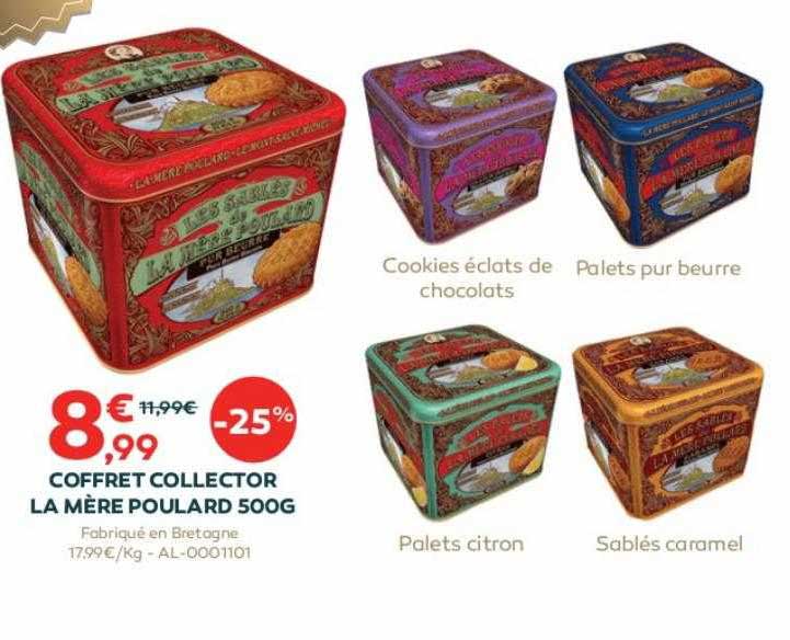 coffret collector la mère poulard 500 g