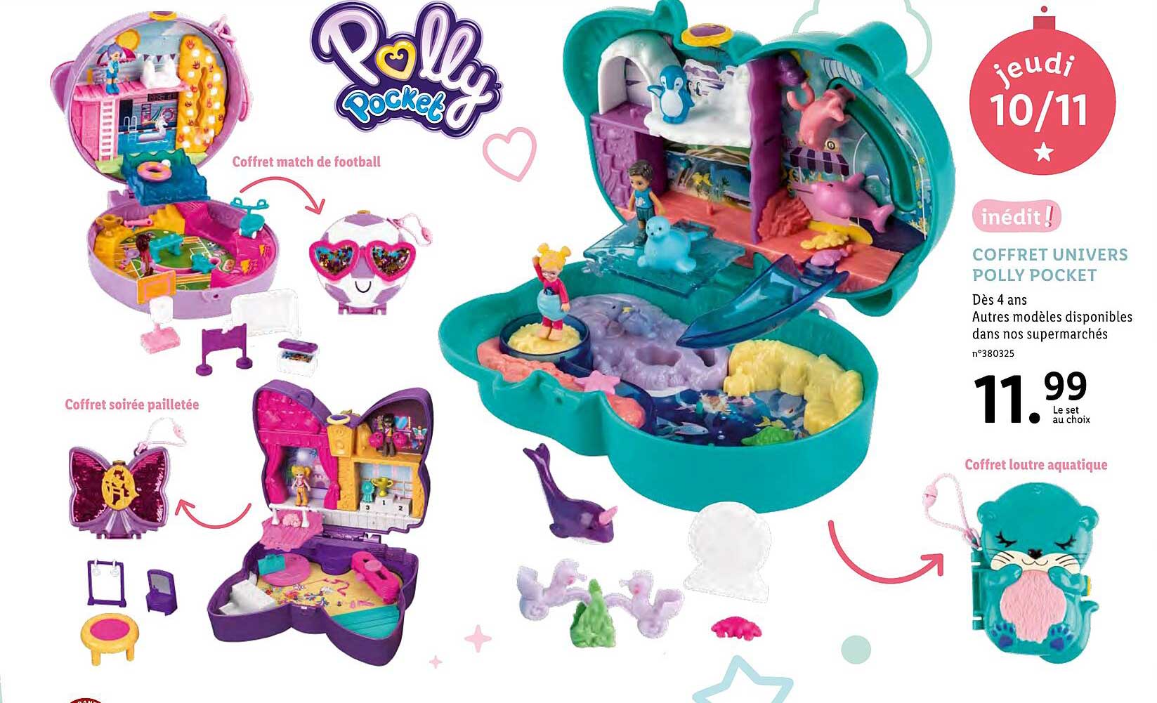 coffret univers polly pocket