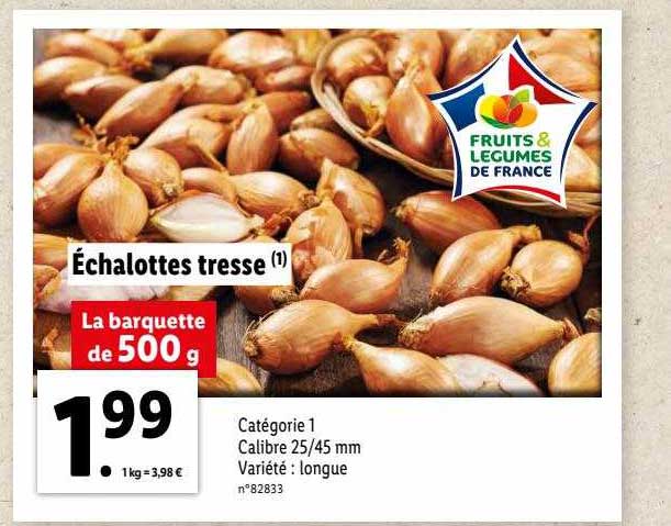 échalottes tresse