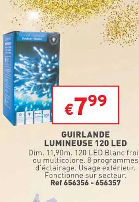 Guirlande Lumineuse 120 Led