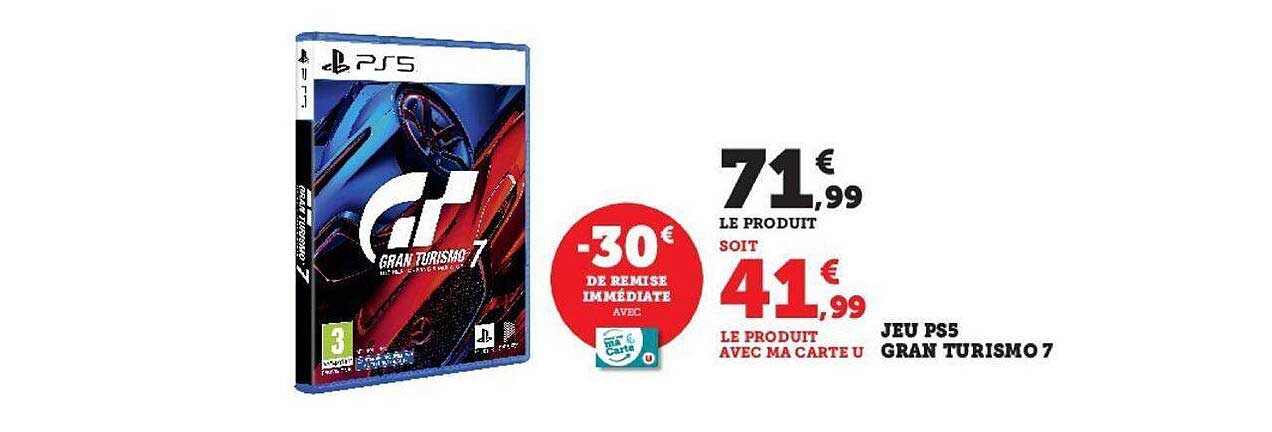 jeu ps5 gran turismo 7