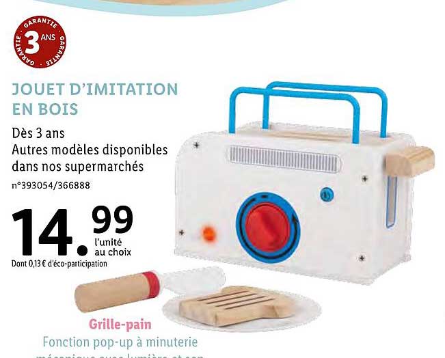 jouet d'imitation en bois