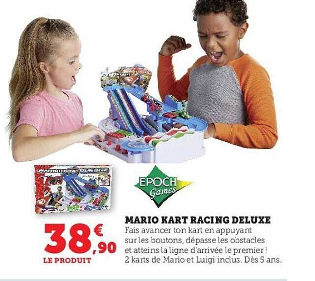 mario kart racing deluxe epoch games
