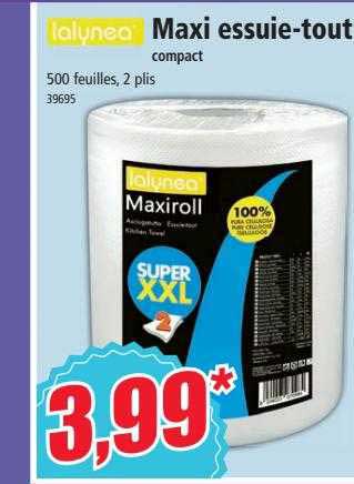 maxi essuie-tout compact lalynea