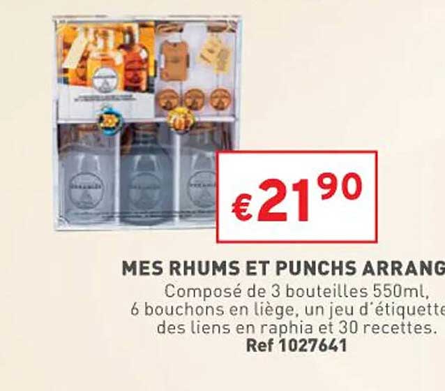 mes rhums et punchs arrangés