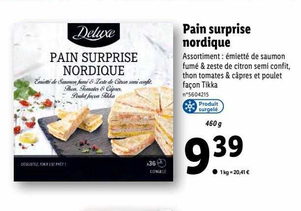 pain surprise nordique deluxe