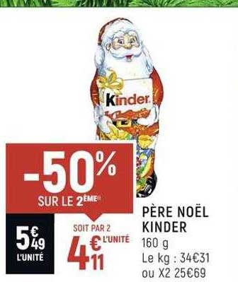 père noël kinder
