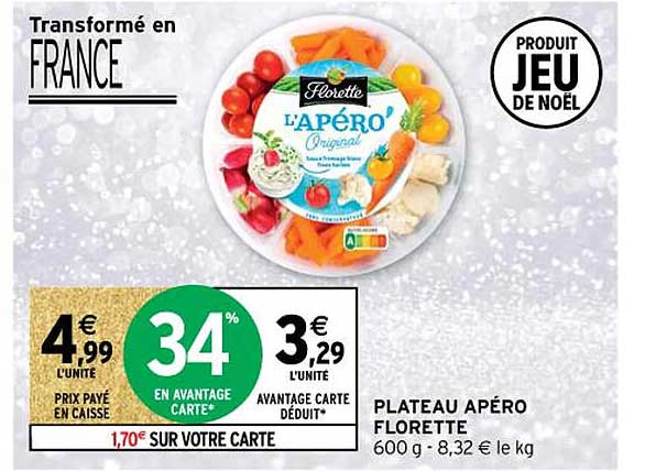 Plateau Apéro Florette