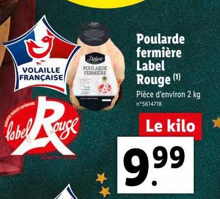 poularde fermière label rouge