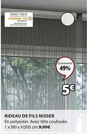 Rideau De Fils Nisser