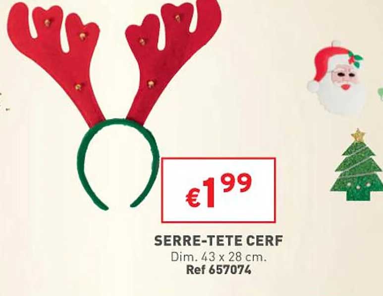 serre-tête cerf