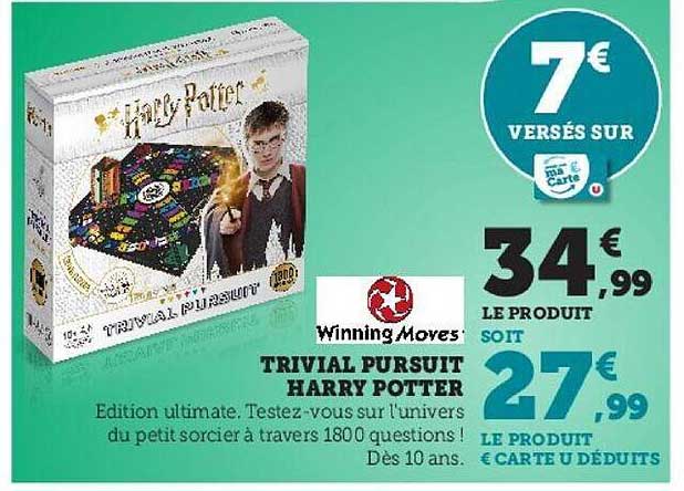 trivial pursuit harry potter winning moves