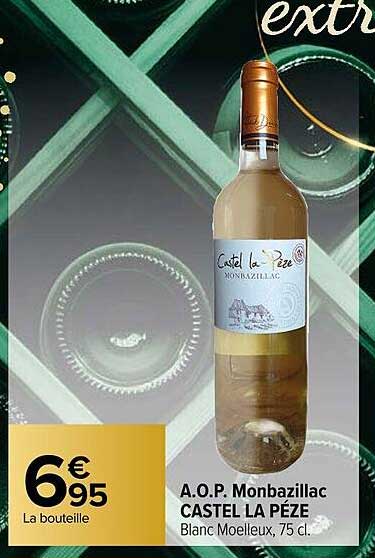 a.o.p. monbazillac castel la péze