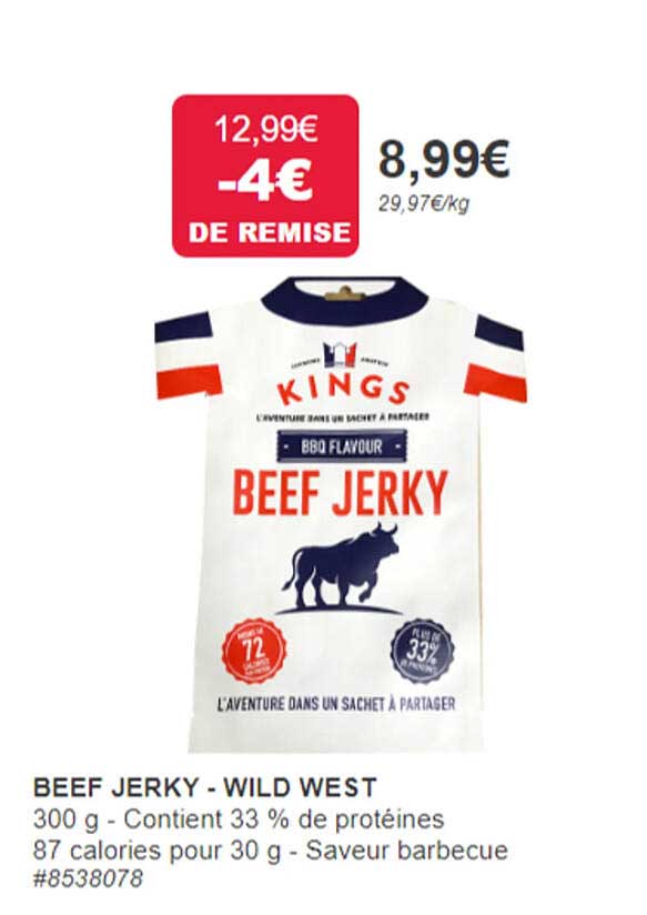 beef jerky - wild west