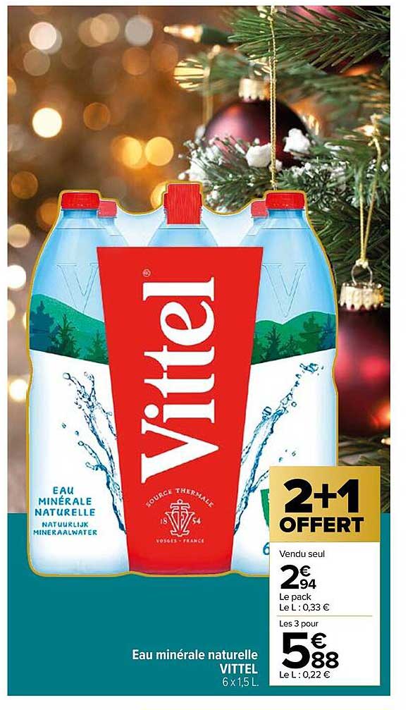 Eau Minérale Naturelle Vittel