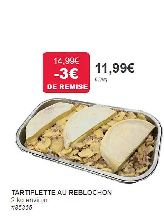 Tartiflette Au Reblochon