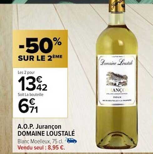a.o.p. jurançon domaine loustalé