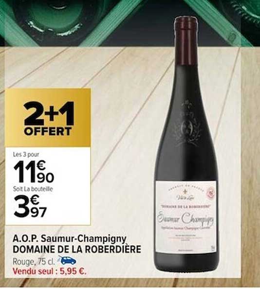 a.o.p. saumur-Champigny domaine de la roberdière