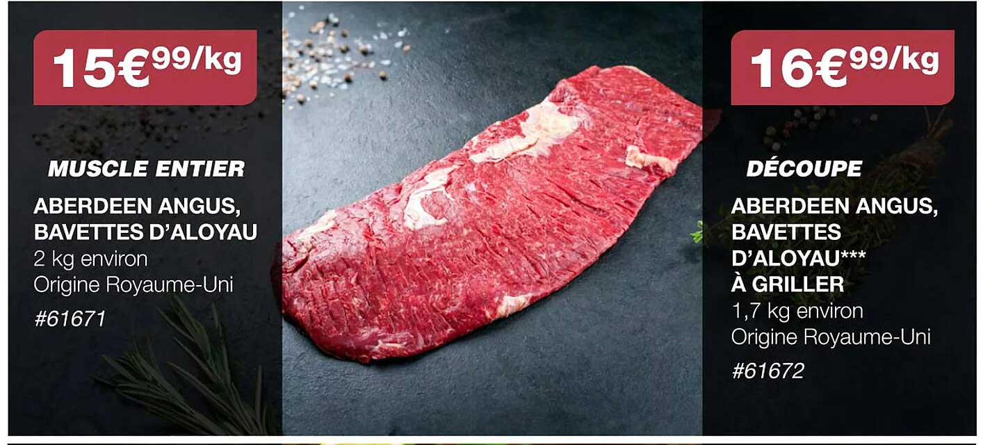 aberdeen angus, bavettes d'aloyau, aberdeen angus, bavettes d'aloyau***à griller
