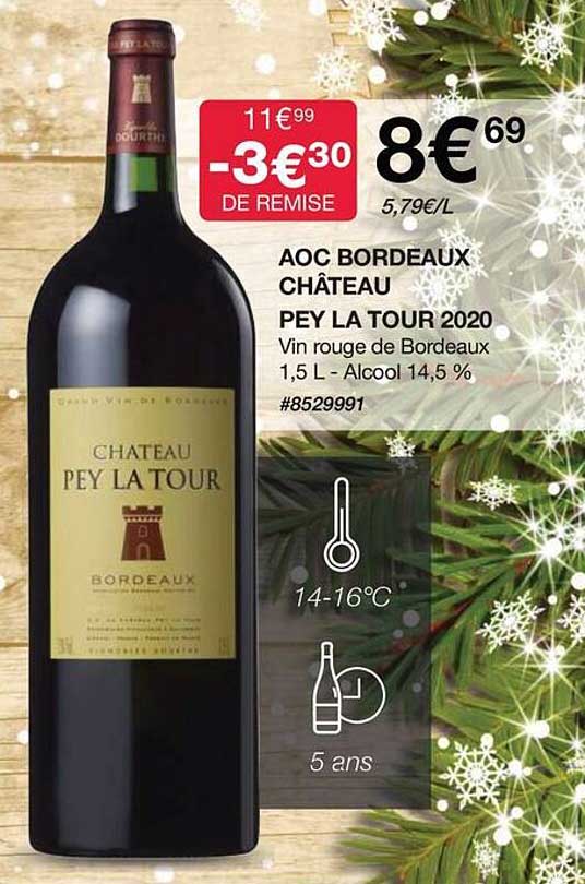 aoc bordeaux château pey la tour 2020