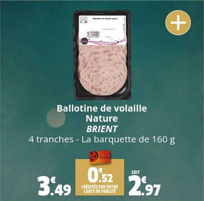 ballotine de volaille nature brient