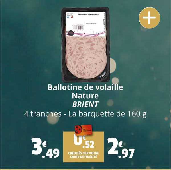 ballotine de volaille nature brient