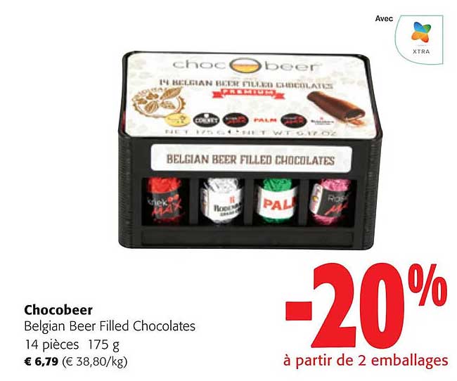 Belgian Beer Filled Chocolates Chocobeer