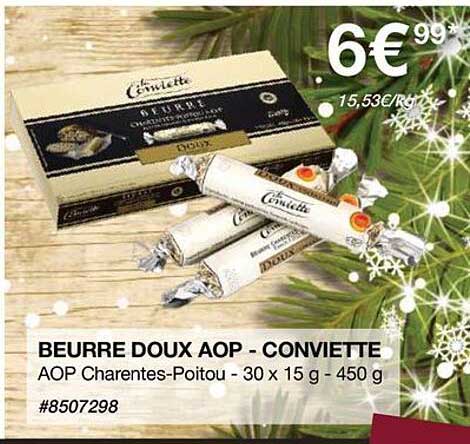 Beurre Doux Aop - Conviette