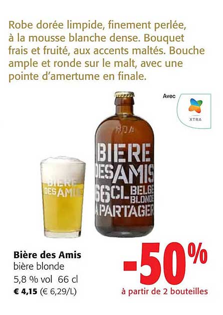 biere des amis biere blonde