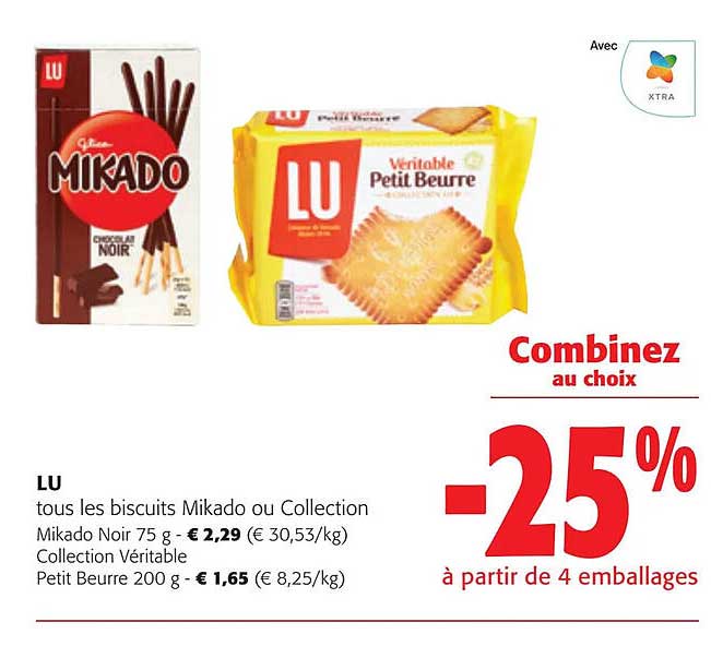 Biscuits Mikado Ou Collection Lu