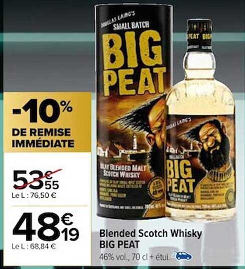 blended scotch whisky big peat