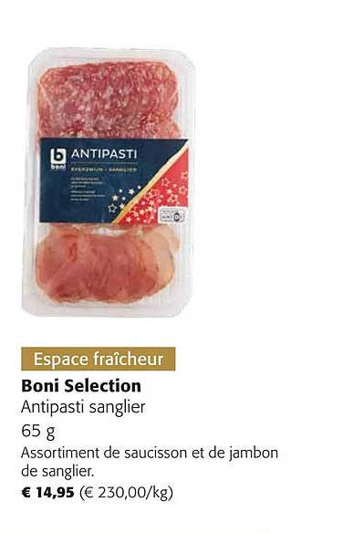 Boni Selection Antipasti Sanglier
