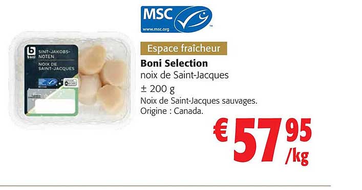 Boni Selection Noix De Saint-jacques