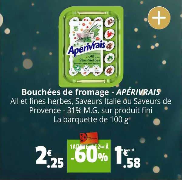 Bouchées De Fromage - Apérivrais