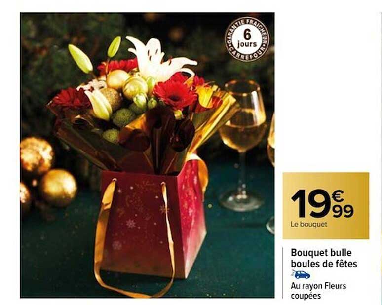Bouquet Bulle Boules De Fêtes