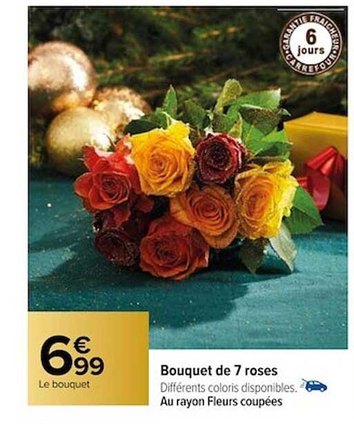 Bouquet De 7 Roses
