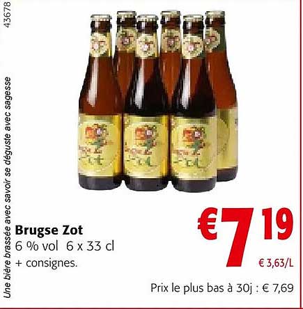 brugse zot 6% vol.