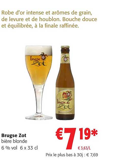 brugze zot biere  blonde