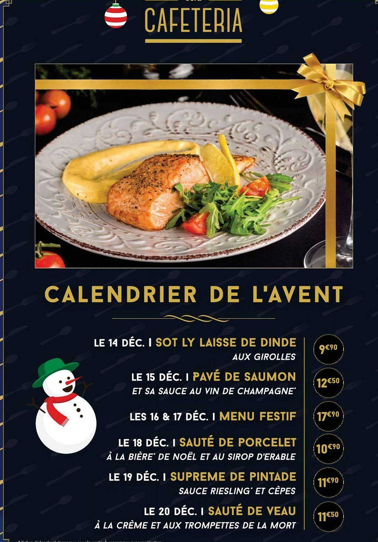 calendrier de l'avent