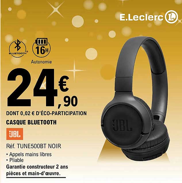 Casque Bluetooth Jbl