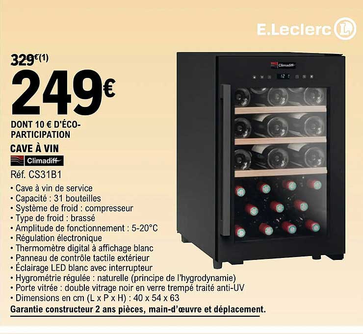 Cave à Vin Climadiff